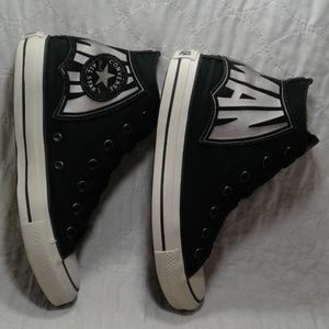 Converse hi dc comicBatman black & silver mint con